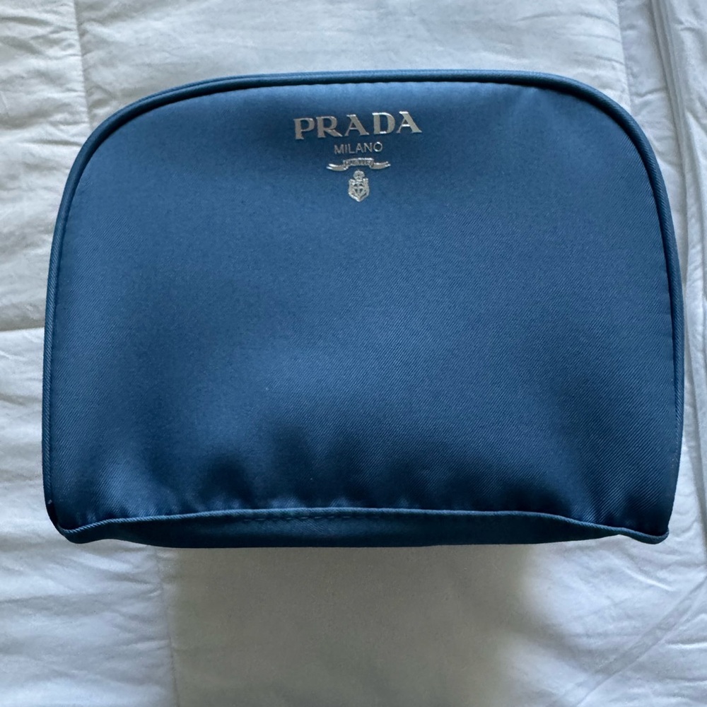 Prada Men's Blue fragrance Toiletry Bag